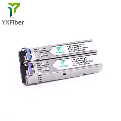 Módulo ótico de SMF 40km 1310nm/1490nm BIDI 1.25G SFP