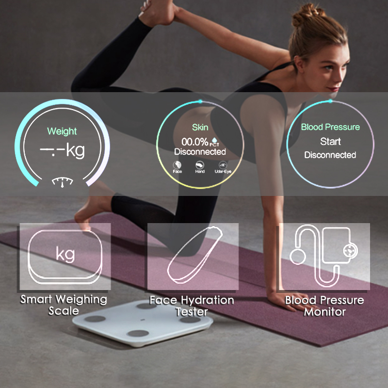 Interactive Full HD LED Full Body Gym Workout Mirror Smart Fitness Floor-Standing Exercise Tool Healthy Workout Companion