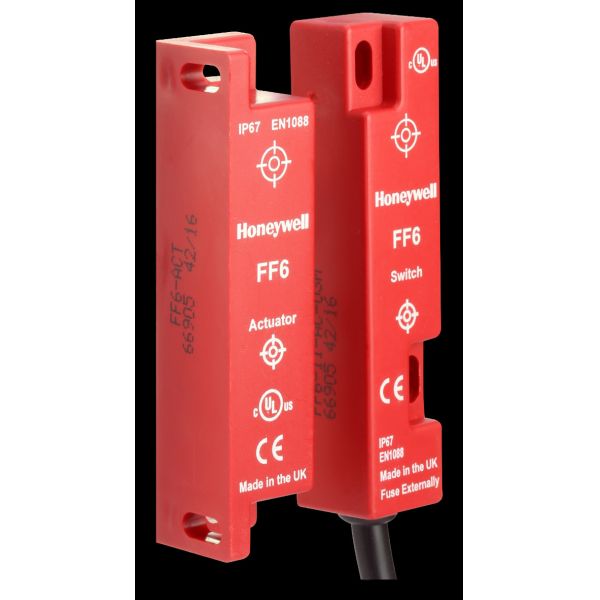 Non contact safety limit switch Honeywell FF6-11-AC-03 with pre wired cable and