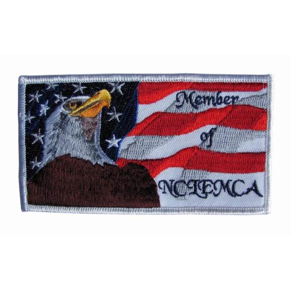 Baby Blue Embroidered Letter Patches Twill Fabric Retro Alphabet For Clothes