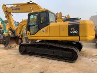 O tipo da esteira rolante usou a máquina escavadora hidráulica Komatsu PC220 de 22 toneladas