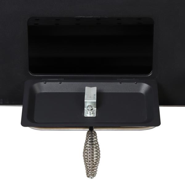 Складной черный большой угольный гриль роскошный барбекю курильщик для пикника кемпинга Дверный двор Загородный двор Кулинария