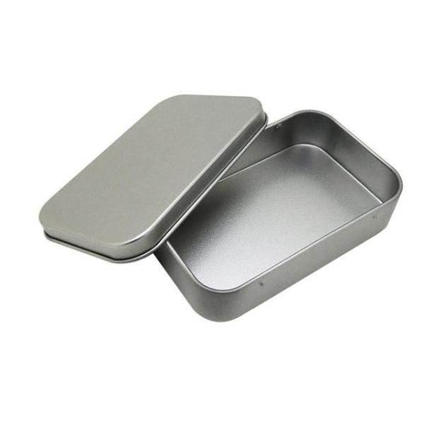 No Printed Tin Candy small metal containers , Mini Sweet Packing tin gift boxes 0.23 mm Thickness