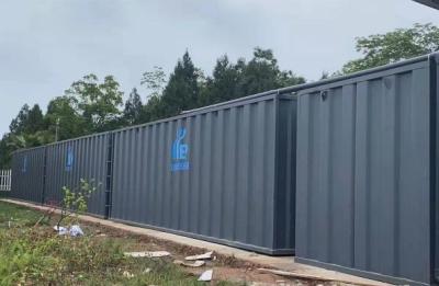 150m3/D Equipamento de tratamento de águas residuais MBR totalmente automático para esgoto escolar