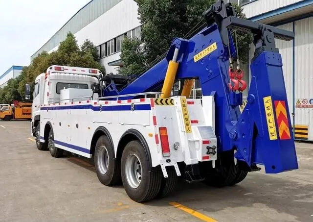 Dongfeng 20ton 25ton Heavy Duty Wrecker Trucks Road Recovery Intergrated Tow Truck