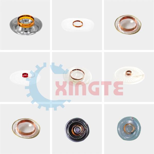 Máquina de enrolamento automático de bobina de voz de alta capacidade com controlador PLC de seis fendões