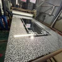 L'or standard de finition de miroir de la feuille 201 d'acier inoxydable d'ascenseur DIN a gravé à l'eau-forte