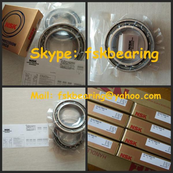 P5 P4 NSK 7012 Single Row Ball Bearings with Nylon Cage , Free Combination