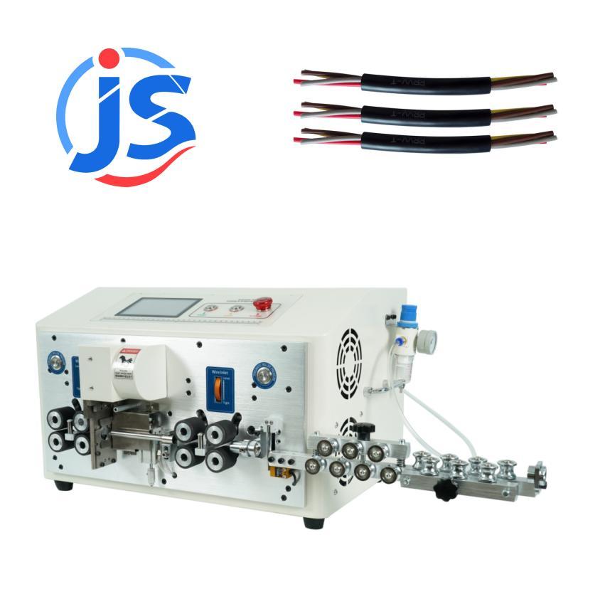 Low Power Automatic Cable Stripping Machine 650W Wire Cutter and Stripper Machine