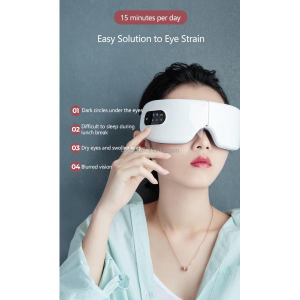 Hot Compress Temperature 38-40C Eye Massage Instrument For Effective Eye Care