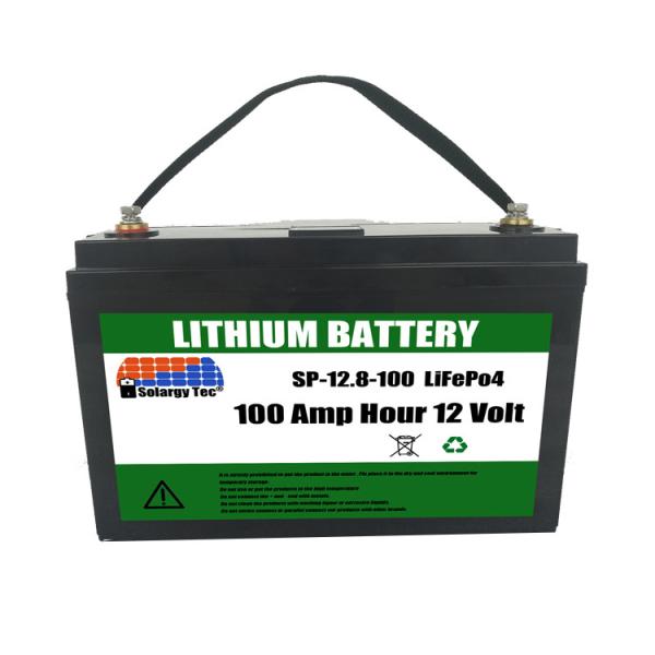 Thermal Proof 12v 100ah Lithium Ion Battery LFP 12V Solar Battery 30lbs