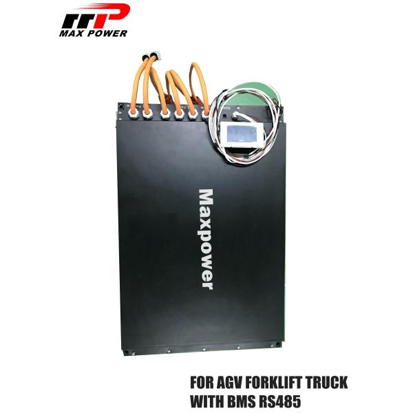 AGV Forklift battery pack Lithium LiFePO4 Battery 48V 500Ah 48500F RS485 Long Life Cycles