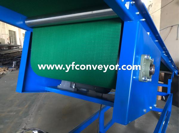Factory custom Inclined Belt Conveyor System,Adjustable Height Belt Conveyor