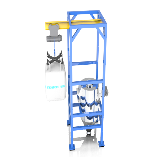 Automatic Big Bag Emptying Station Customized For Powder / Granule Processing