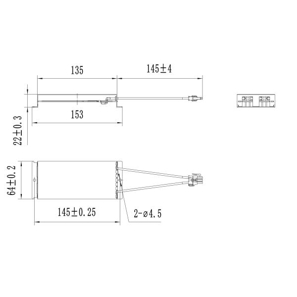 RXL-A 50W Braking Power Resistor