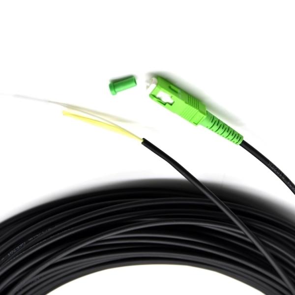 FTTH Outdoor Pre Connectorized Drop Cable SC APC G657A2