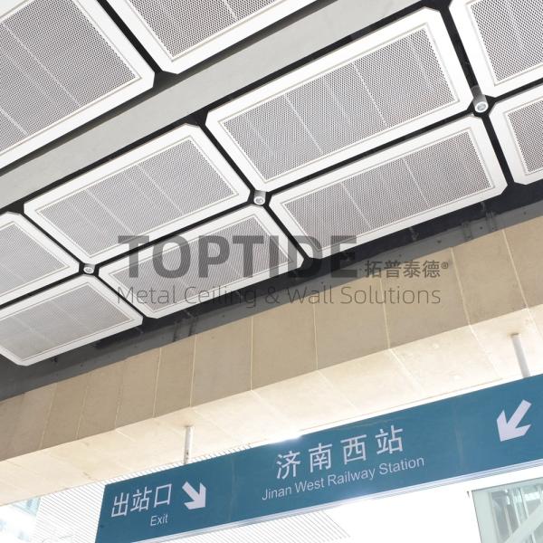 Qualified with Hot Sell Aluminum Expanded Wire Mesh Suspended Ceiling