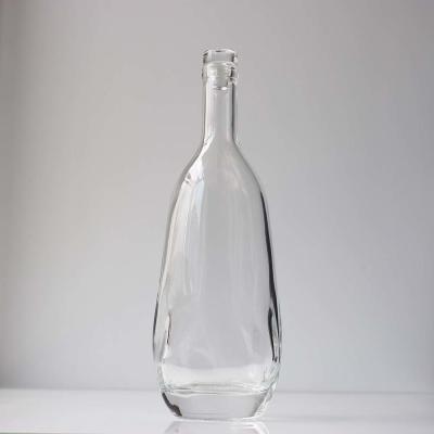 Tampão de parafusamento plástico vazio do tampão de Brandy Bottle 1750ml 3000ML da pintura do decalque
