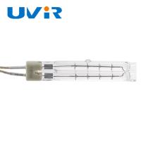450W 115V Clear Quartz Twin Tube Infrared Heat Lamp