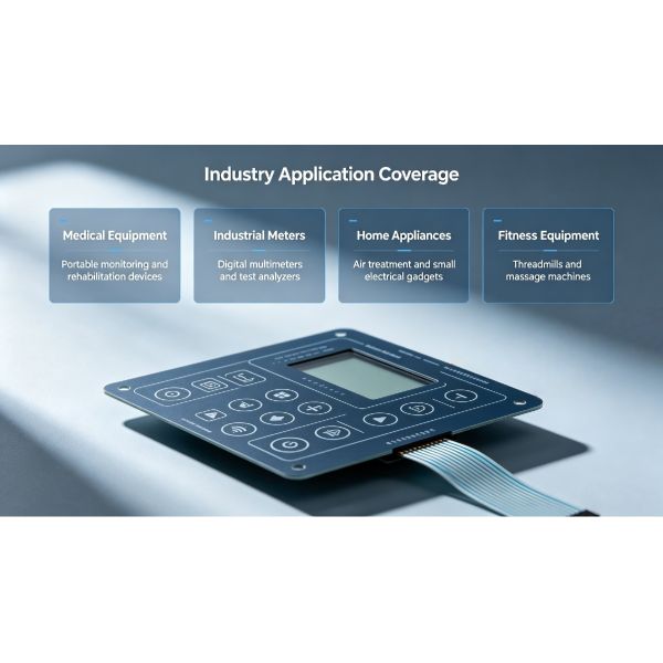 Custom Printed FPC Tactile Membrane Switch with Waterproof PET, 1,000,000 Press Cycles, and Fully Customizable Design