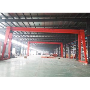 Sola viga del alzamiento eléctrico de 10 que viaja Ton Gantry Crane Small Mobile