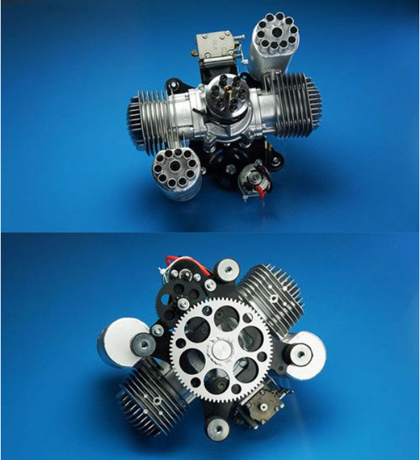 Factory Outlet DLE170 M Paramotor Engine Paragliding 17.5HP/7500rpm Start Version
