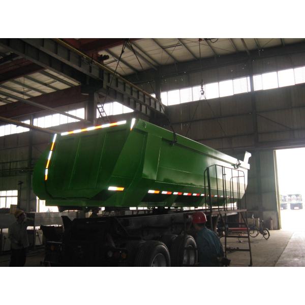 40 Ton Self Dumper Heavy Truck Trailer Rear U Shape Tipper Dump Tipping Truck Semi Trailer