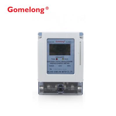 DDSY5558 Keypad Electric Meter Token Single Phase Sts Prepaid Energy Meter