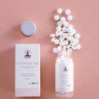 Fraise blanchissant des Tablettes de pâte dentifrice avec du fluorure CPSR approuvé par le FDA
