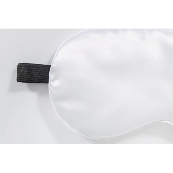 DIY Personalized Double-Sided White Silk Sublimation Eye Mask Sleep Mask