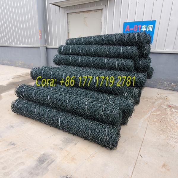 2.7mm Wire Thickness Gabion Stone Box 2x1x1m With PVC Coated And Galvanized