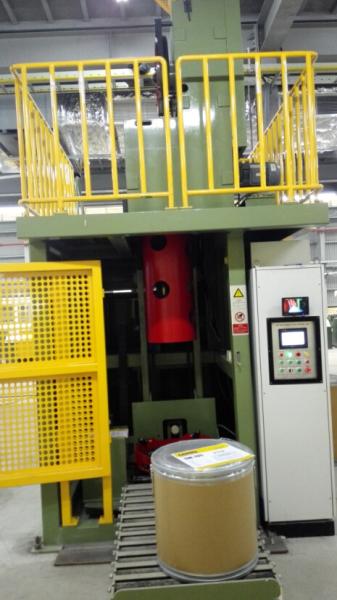 Linha de produção máquina do fio de soldadura 30-50KW de embalagem do cilindro do tambor