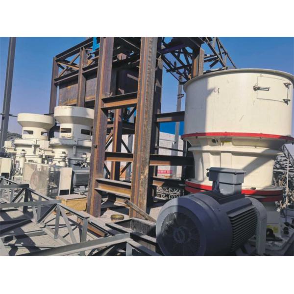 DP Series Single Cylinder Hydraulic Cone Crusher Machine  90kw High Capacity
