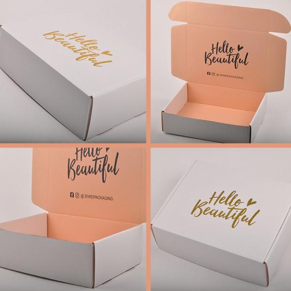 Gravnre Printing Custom Mailing Mailer for Apparel Clothing Shoes Gift Shipping Box (Гравненная печать на заказ) Почтовый почтовый ящик для одежды одежды обуви подарочный ящик