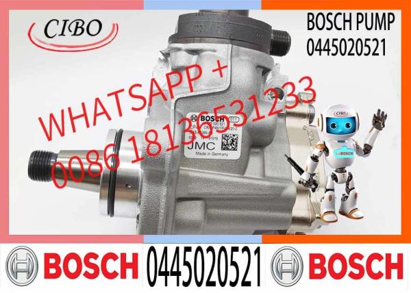Pompes à injection de carburant CP4 0445020520 Pompes à injection de carburant diesel Common Rail 0445020521
