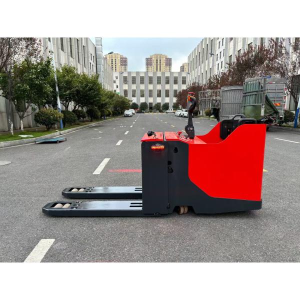Chinese Forklift 1.5T/2.0T Power Pallet Jack with Portable Design and Lithium Battery