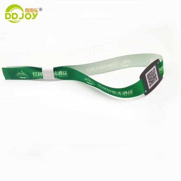 Promotion Decorate Gifts RFID Fabric Wristband for Free Samples in Concert Tickets