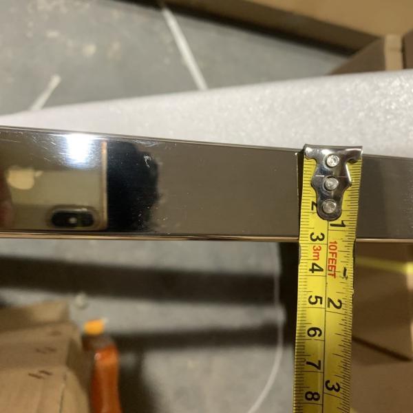 Sistema de portas deslizantes de aço inoxidável de design moderno
