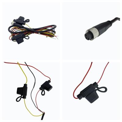 M8 3PIN Custom Automóvel Cablagem Harness Waterproof Plug Fêmea cabo 1500mm