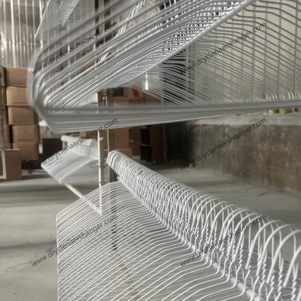 Professional Blue Dry Cleaner Wire Hangers for Optimal Laundry Results