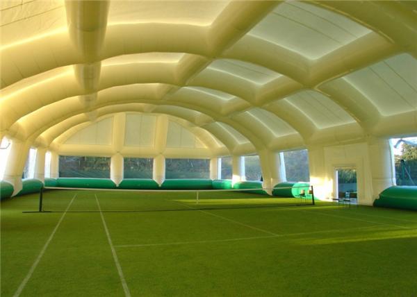Gymnasium Inflatable Event Tent Customized Logo Puncture Proof With Air Blower Repair Kit
