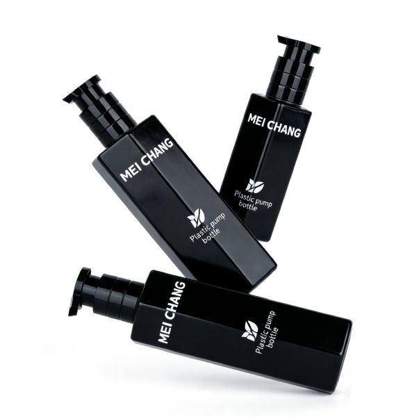 Hexagonal PCR PET Shampoo Bottle with Leak-Proof Pump and Customizable Design for Premium Shower Gels