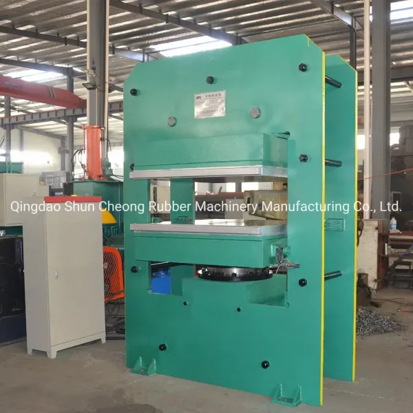 Frame Hydraulic Rubber Vulcanizing Press with PLC Control and Electric Heating for Rubber Sealing Stripe