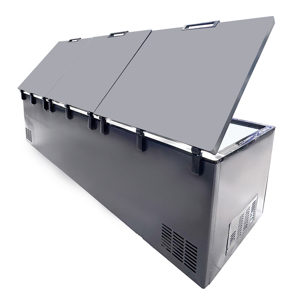 ROHS 1451L Compact Chest Freezer For Garage Frozen Wide Temperature Range