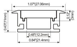 LED Linear lighting Recessed lights Led Strip Aluminum Profile Indoor Pendant Lamp