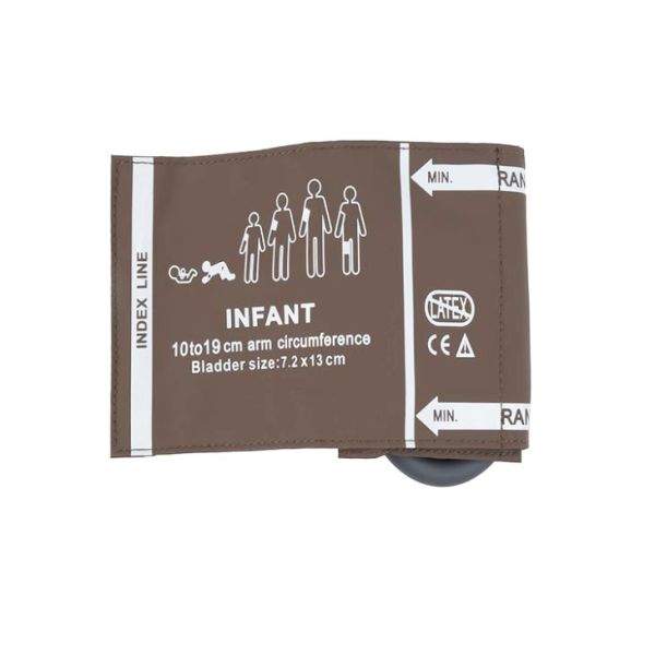 Infant Non Invasive Blood Pressure Cuff For Patient Monitor 10 - 19cm Size