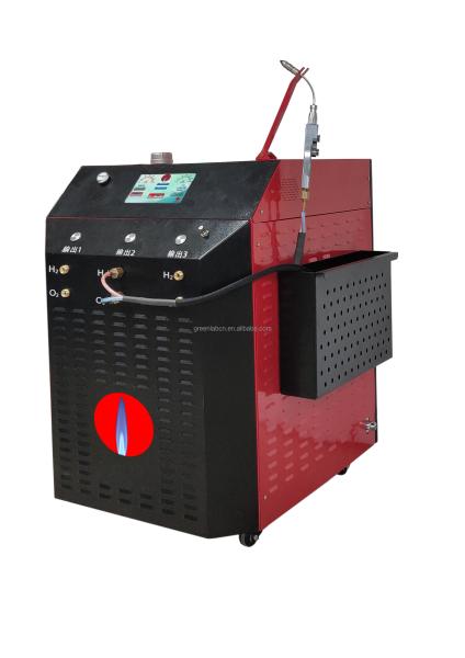 8L Copper Wire Brazing Hydrogen Oxygen Welding Machine with Video Outgoing-Inspection