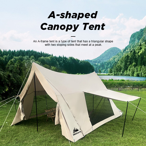 Водонепроницаемая кемпинг Наружные палатки 8 Человек по раме палатка УФ-защита Вентилируемая всплывающая водонепроницаемая палатка