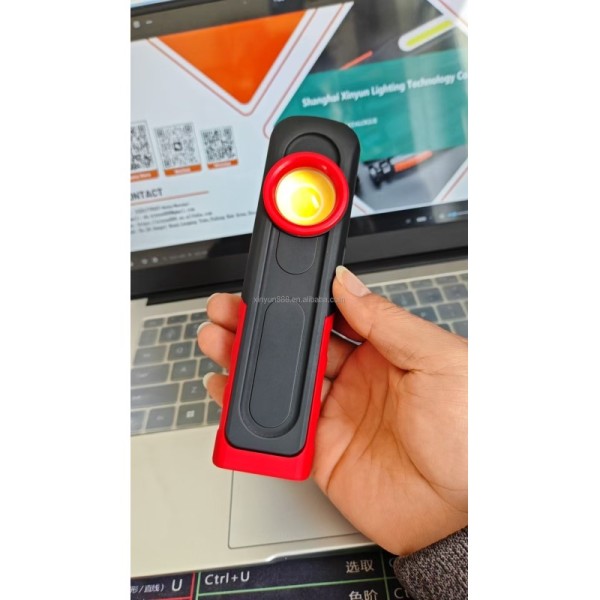 New Car Repair COB Work Light Multi Color Temperature Maintenance Light with Hook and Bracket Charging Multi Functional Light
