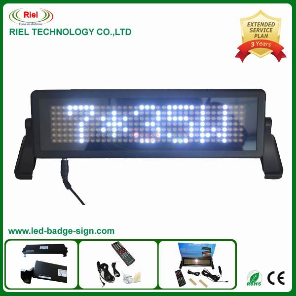 12 Volot,LED car display board,Russian and English remote control/ moving sign/ programe
